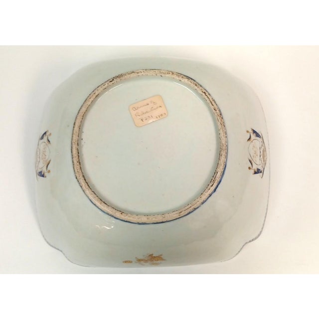 Antique Chinese Export Armorial Bowl For Sale In Denver - Image 6 of 9