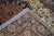 Red Antique Farahan Sarouk Rug 3'4'' X 4'10'' For Sale - Image 8 of 9