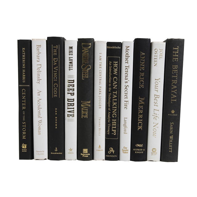 Modern Piano Colorpak Decorative Books In Black And White Chairish