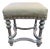 Barley Twist Cushion Stool For Sale