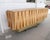 Italian Oak Sideboard Credenza by La Studio Impressive 100" Italian sideboard designed by L.A. Studio. Composed of two...