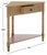 Contemporary Gomez 1 Drawer 1 Shelf Corner Table in Desert Brown For Sale - Image 3 of 9