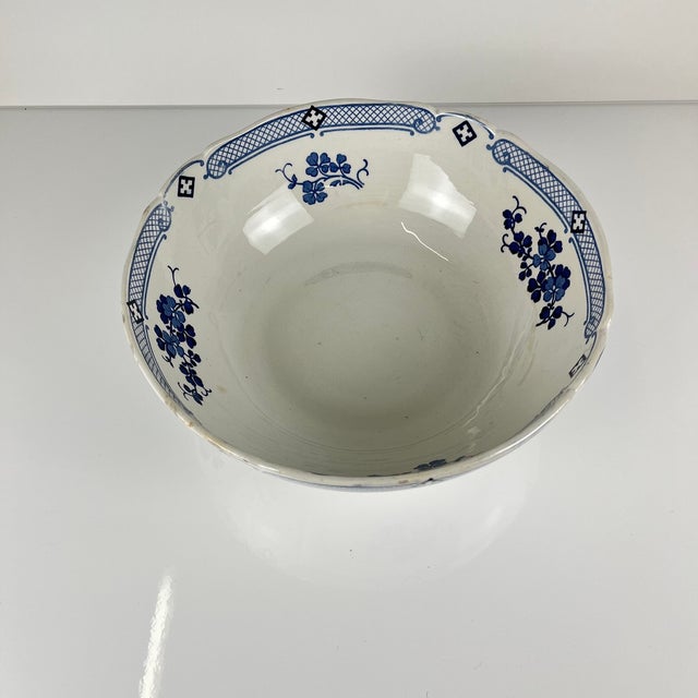 Terre De Fer Salad Bowl from KG Lunéville, 1890s For Sale - Image 5 of 14