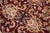 Beautiful 1990's Pak-Persian Red/Taupe Wool Rug - 6'2'' X 9'1'' For Sale - Image 4 of 9