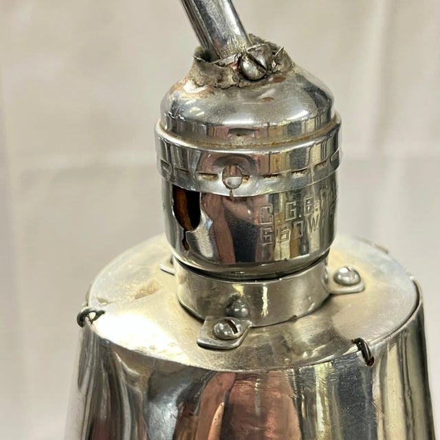 Mid-Century Modern Chromium Plated Tower Form Floor Lamp For Sale - Image 12 of 12