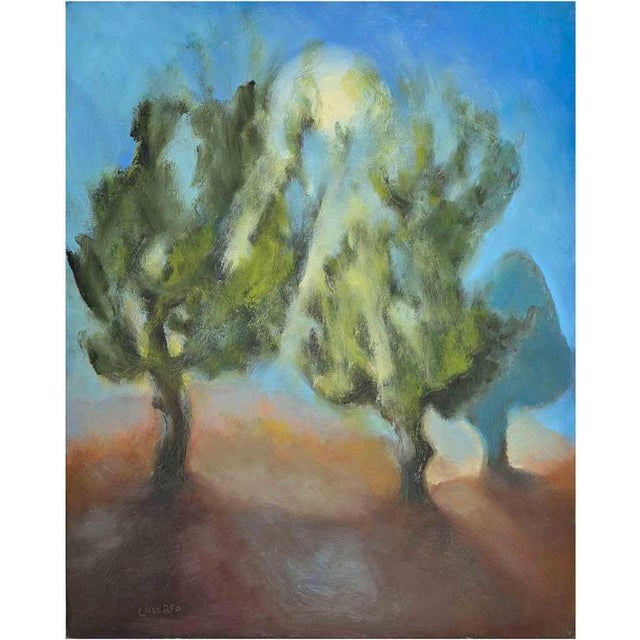 Roberto Cuccaro, Moonlight, 2000s, Oil on Canvas For Sale - Image 4 of 4
