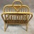 Rattan Magazine Rack, 1960s For Sale - Image 6 of 9