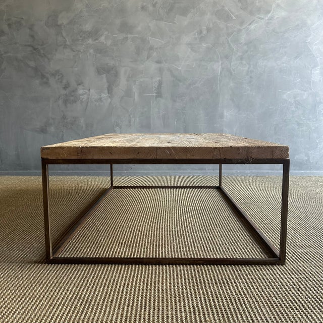 Brickmaker Coffee Table 57" For Sale - Image 4 of 10