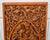 Vintage Wood Wall Plaque Chinese Hand Carved Panel High Relief Figural Asian 3d For Sale - Image 12 of 16