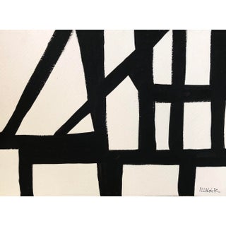 Contemporary Original Abstract Acrylic on Archival Paper Painting by CL Auker For Sale