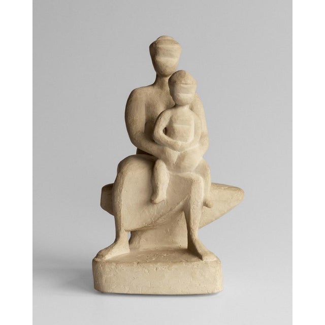 Sculpture Materials Mid-Century Modern Plaster Sculpture by Stig Blomberg, 1950s For Sale - Image 7 of 7