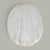 Paper Vintage Faux Travertine-Top Coffee Table With Cabriole Legs, Marble For Sale - Image 7 of 15