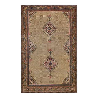 Early 20th Century Antique Circa 1900 Persian Serab Rug For Sale