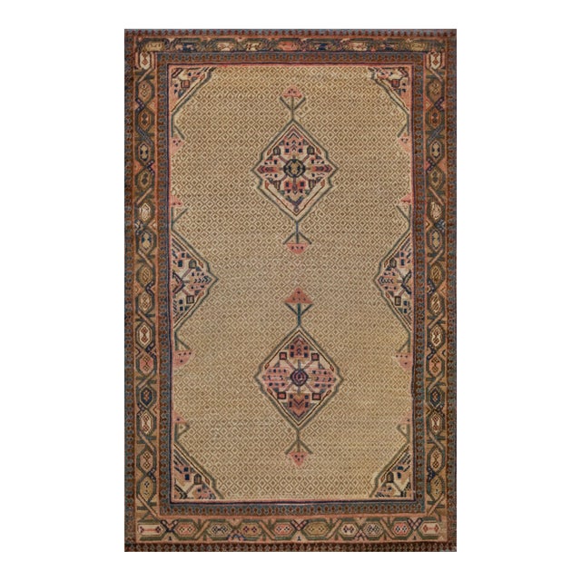 Early 20th Century Antique Circa 1900 Persian Serab Rug For Sale