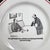 Vintage New Yorker Plates, Set of 3 | Restoration Hardware Wine Cartoon For Sale In Miami - Image 6 of 11