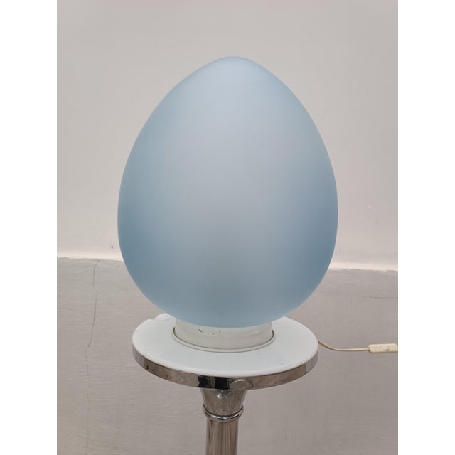 Metal Large Model 5178 Egg Lamp from Siba, 1980s For Sale - Image 7 of 7