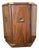 Vintage Hexagonal Campaign Cabinet For Sale