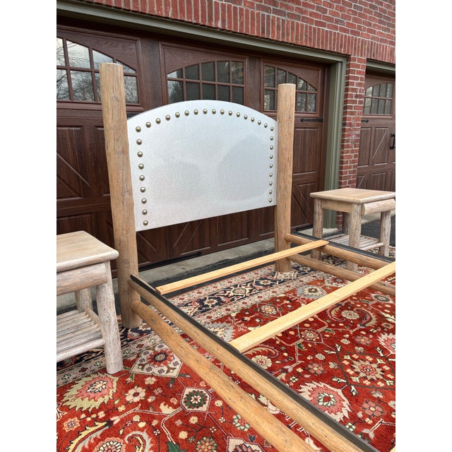 Coffee Stunning Bedroom Set, Solid Wood, Intricate Design, Queen For Sale - Image 8 of 12