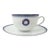 Vintage Raffles Hotel Singapore Porcelain Cup & Saucer For Sale