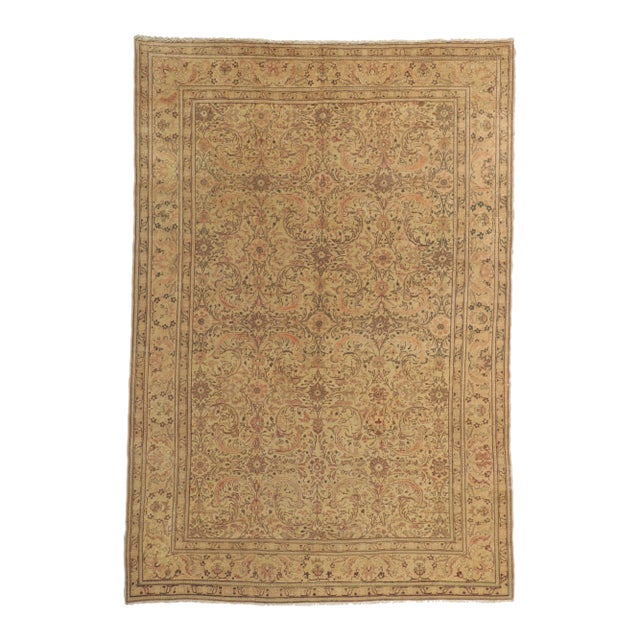 Vintage Turkish Sivas Rug - 06'04 X 09'03 For Sale