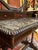 Black Victorian Dressing Table in Mahogany with Black Marble Top and Mercury Mirror Glass, 1890s For Sale - Image 8 of 12