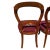 Pair Antique C1880 Victorian Walnut Side Chairs Needlepoint French Polished For Sale - Image 9 of 18