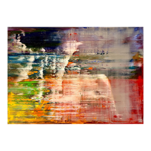 Contemporary Abstract Oil on Canvas "Abstract Informal 2024-2121-5" by Robert Niesse