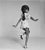 Minah Bird Nigerian model and actress Minah Bird in a play suit, UK, July 1973. (Photo by M. McKeown/Express/Hulton...