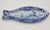 Late 19th Century Early Antique Dutch Delft Chinoiserie Herring Fish Dish Plate For Sale - Image 5 of 7