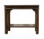Wood Altavista Lane Solid Cherry Traditional Chippendale Style 27x20" Accent End Table W. Glass Top For Sale - Image 7 of 8