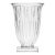 Stunning Antique French Frosted Crystal Flower Vase Art Deco Style Home Decor For Sale