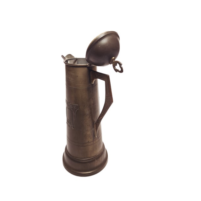 Purple Art Nouveau Wine Pitcher, Sweden, 1900s For Sale - Image 8 of 16