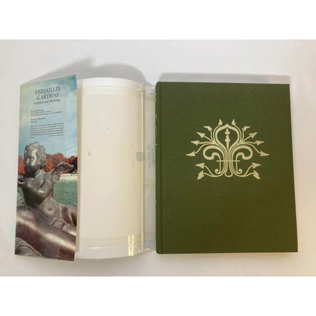 Blue Versailles Gardens Sculpture and Mythology by Jacques Girard 1st Ed. 1985 Book For Sale - Image 8 of 13