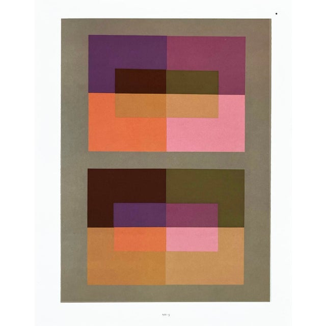 Artist: Josef Albers Country: Germany-USA Title: Plate XIV-3 Paper Size: 13.50 x 10.50 inches on Munken Print Cream...