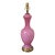 1960s Large Vintage Pink Murano Lamp For Sale