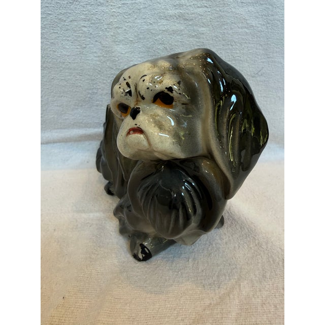 Porcelain King Charles Cavalier Planter