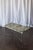 Neoclassical Vintage Brass and Marble Rectangle Coffee Table For Sale - Image 3 of 12