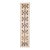 1970s Vintage Turkish Handmade Wool Cotton Beige Runner Rug For Sale