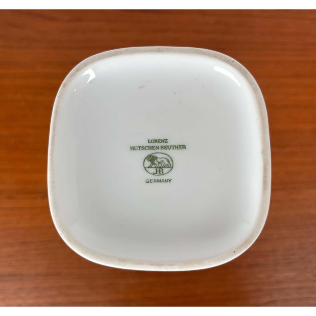 Vintage German Porcelain Vase by Hans Achtziger for Hutschenreuther, 1970s For Sale - Image 12 of 14