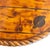 Vintage Knotty Pine Pedestal Table With Rope Edge Detail For Sale In New York - Image 6 of 16