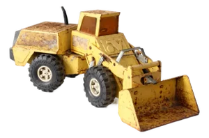 Vintage NYLint Metal Front Loader Toy Truck
