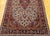 Early 20th Century Kashan Rug, Hand-Knotted Wool, Floral Design, Ivory & Blue, 4x7 For Sale - Image 12 of 17