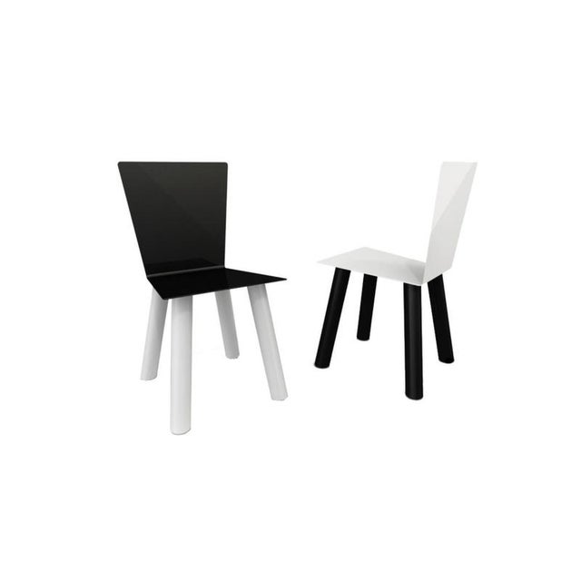 Fiocco Chair in Powder-Coated Aluminum by Altreforme For Sale - Image 10 of 12