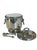 Vintage the Sheffield Silver Co. Silver-Plated Ice Bucket With Lion Head Handles, Milk Glass Liner & Ornate Ice Tongs | Hollywood Regency Barware For Sale - Image 14 of 15
