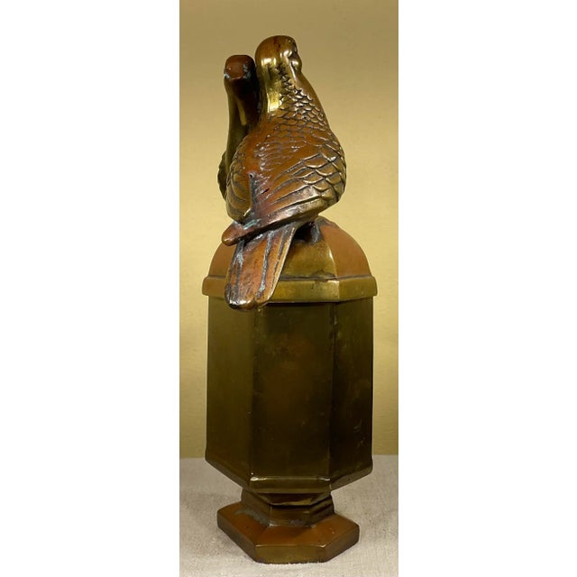 1920s 1920s Antique Bronze Jewlery Box For Sale - Image 5 of 12