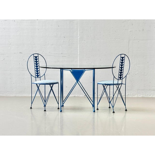 Contemporary Dining Set by Frank Lloyd Wright for Cassina, 1980s, Set of 3 For Sale - Image 3 of 18