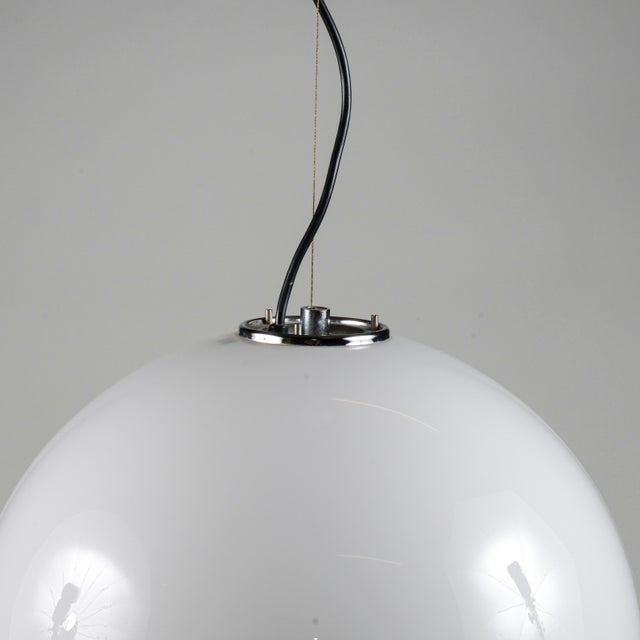 Black HarveiLuce Chandelier by Guzzini S.p.a. For Sale - Image 8 of 13