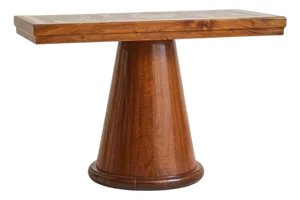 Italian Rationalist Console with Mosaic Marble Top, Circa 1937