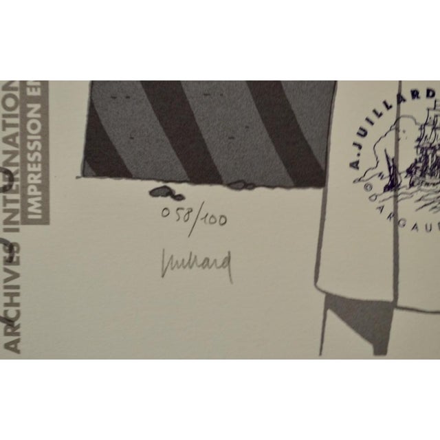 André Juillard, Blake and Mortimer Expo 58, Screenprint For Sale - Image 13 of 16