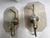 Art Deco Style Brass and Glass Wall Lights, 1960s, Set of 2 For Sale - Image 12 of 18